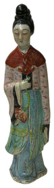 Vintage Oriental Ancient Style Dressing Ceramic Lady Art Figurine Hws4416