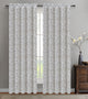 Jacquard Vine Drapery Curtain Panels, Natural, 50"x63", Set of 2