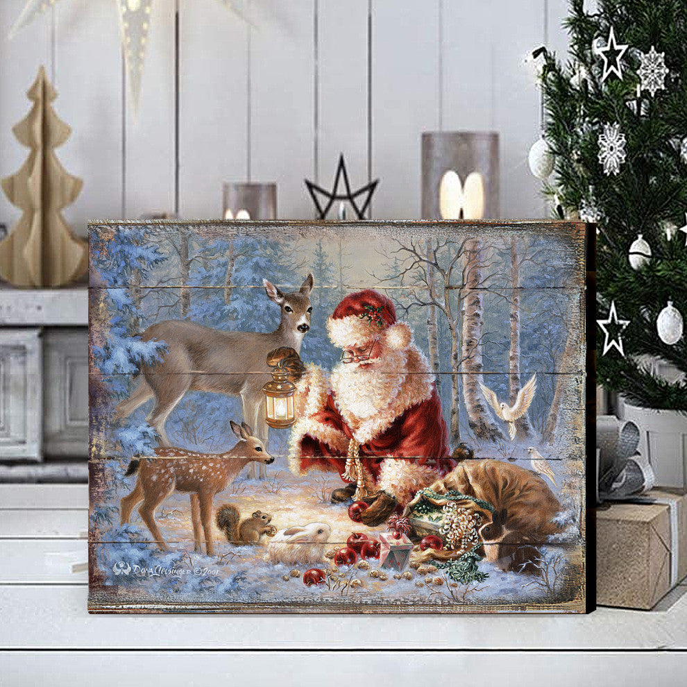 Abundance of Joy Wooden Block, 48 X 36
