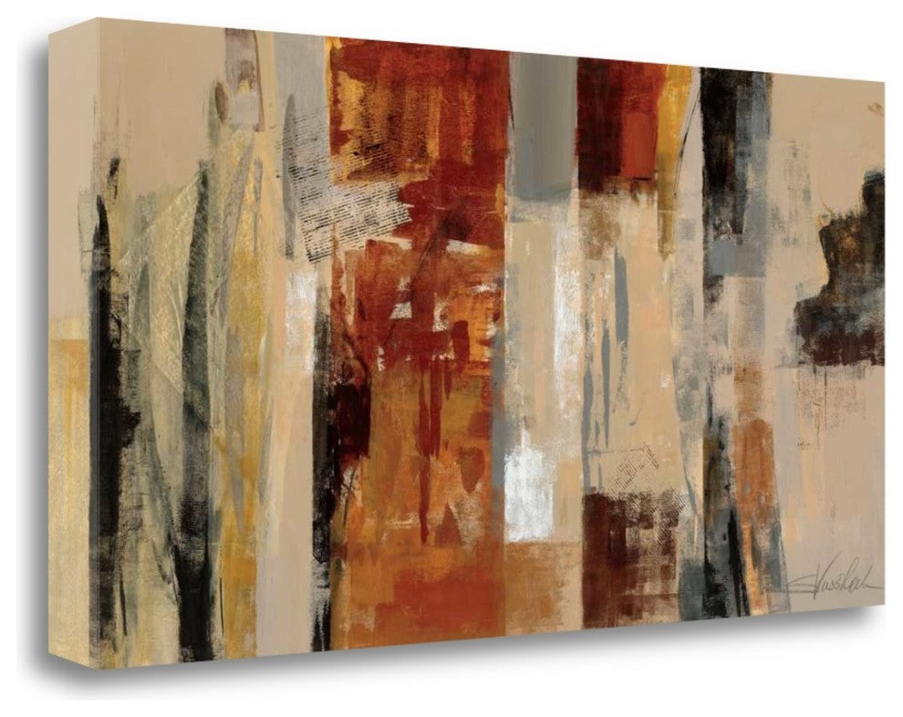 "Urban Morning" By Silvia Vassileva, Giclee Print on Gallery Wrap Canvas