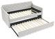 Gewnee Twin Size Daybed with Twin Size Trundle