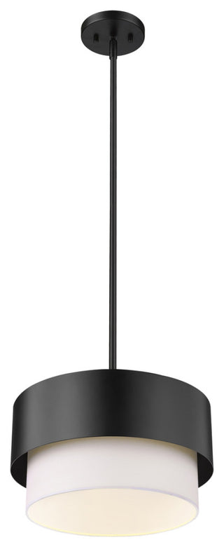 Z-LITE 1-Light Pendant, Matte Black