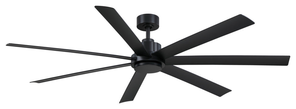 Fanimation Pendry-KIT-72 Pendry 72" 7 Blade Indoor / Outdoor - Black / Black