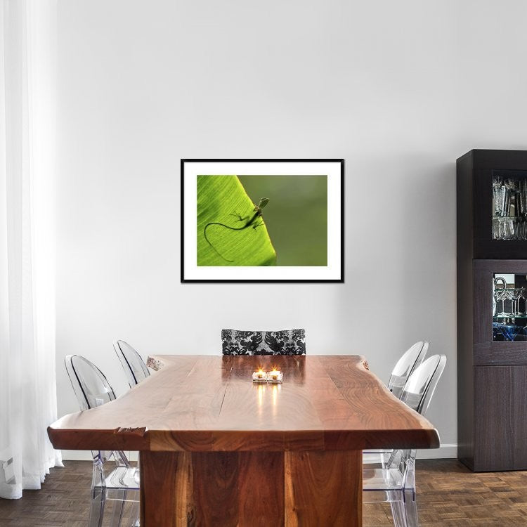 "Hallo" Framed Digital Print by Yoline Santosa, 38"x29"