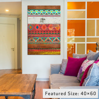 "Natural Pattern Gallery" by Diego Tirigall, 40x26x1.5"