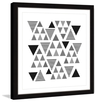 "Triangular Significance" Framed Art Print