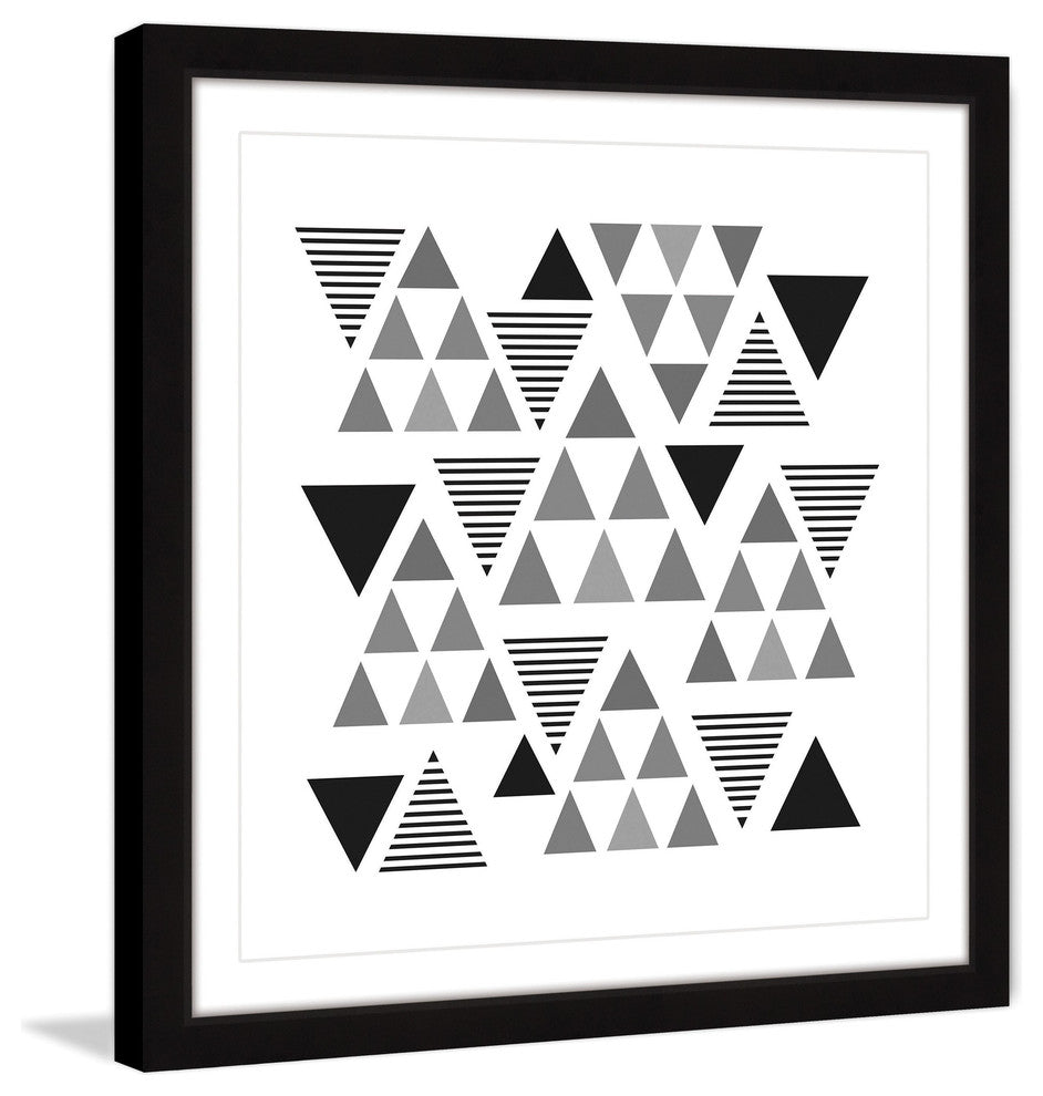 "Triangular Significance" Framed Art Print