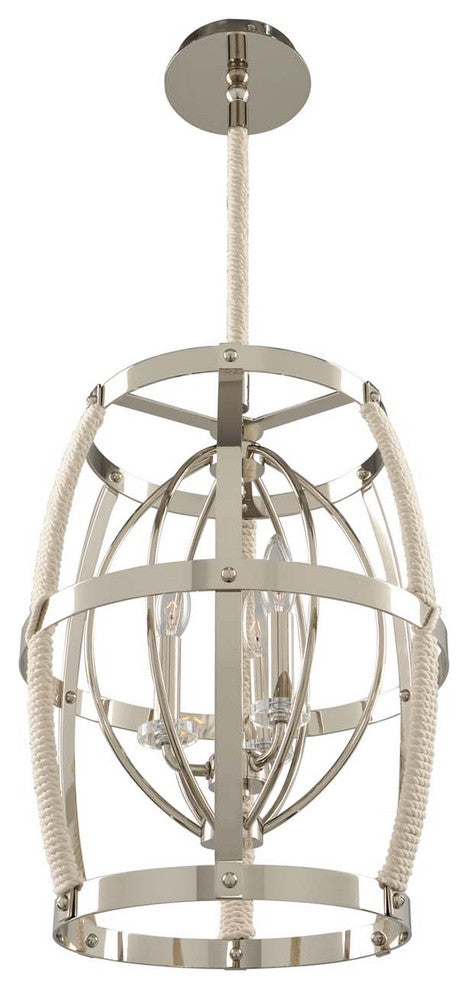 Bradbury 15x18" 3-Light Coastal Large Pendants by Kalco