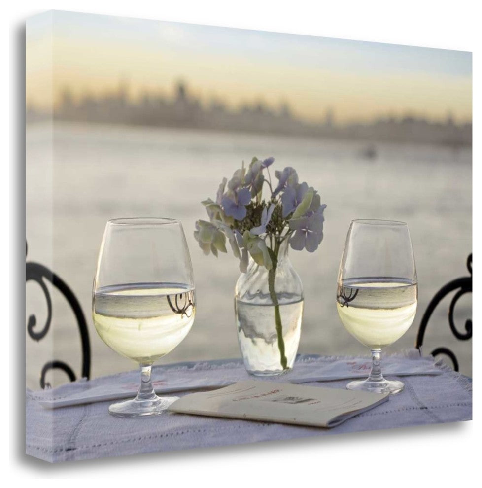 "Dream Cafe Golden Gate Bridge - 83" By Alan Blaustein, Gallery Wrap Canvas