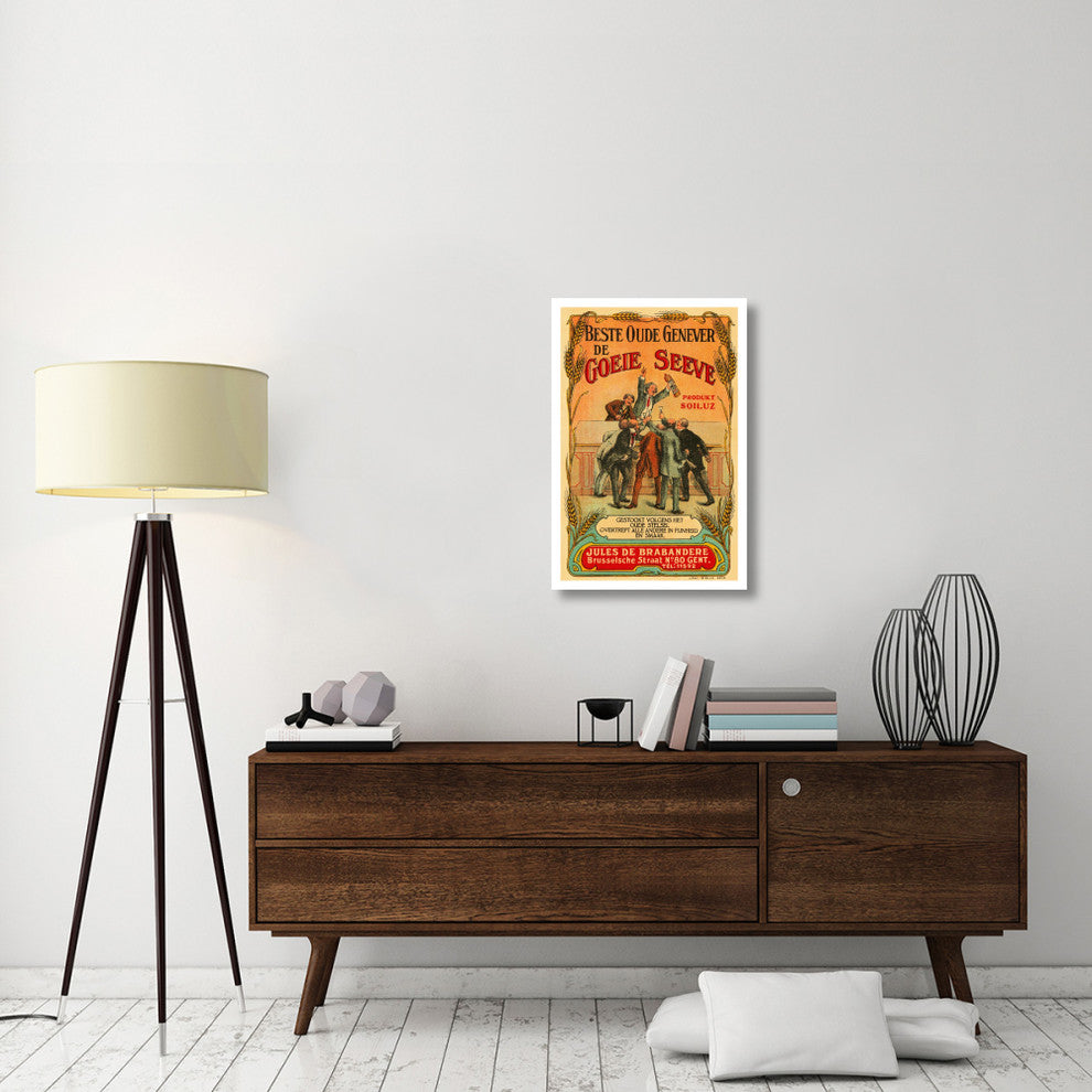 "Beste Oude Genever de Goeie Seeve" Digital Paper Print by Retrolabel, 22"x32"