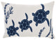 Mina Victory L0941 Throw Pillow, Navy, 14"X20"