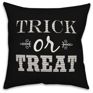 Trick or Treat 18"x18" Throw Pillow Cover