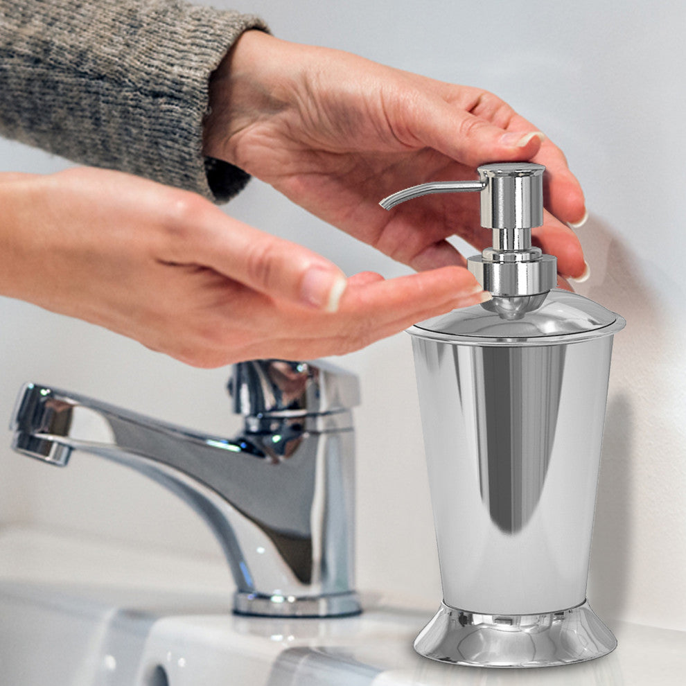 nu steel MD6H Madison Collection Liquid Soap and Lotion Dispenser Pump