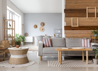 18x18" Graduated Stripe Nautical Decorative Indoor Pillow, Mauve