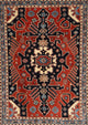 Ahgly Company Indoor Rectangle Traditional Area Rugs, 2' x 5'