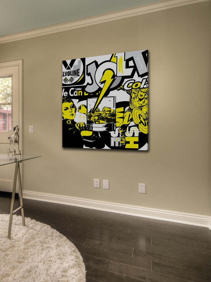 "Jolt 1" Print on Canvas