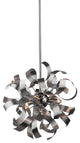 Artcraft AC606 Three Light Pendant Belair Brushed Nickel