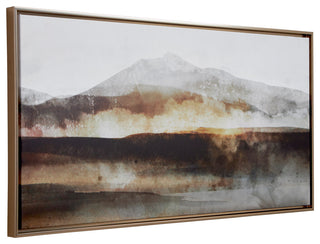 Uttermost Splash Of Land Framed Canvas