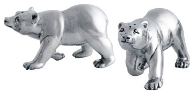 Polar Bear Salt and Pepper Shakers, 2-Piece Set