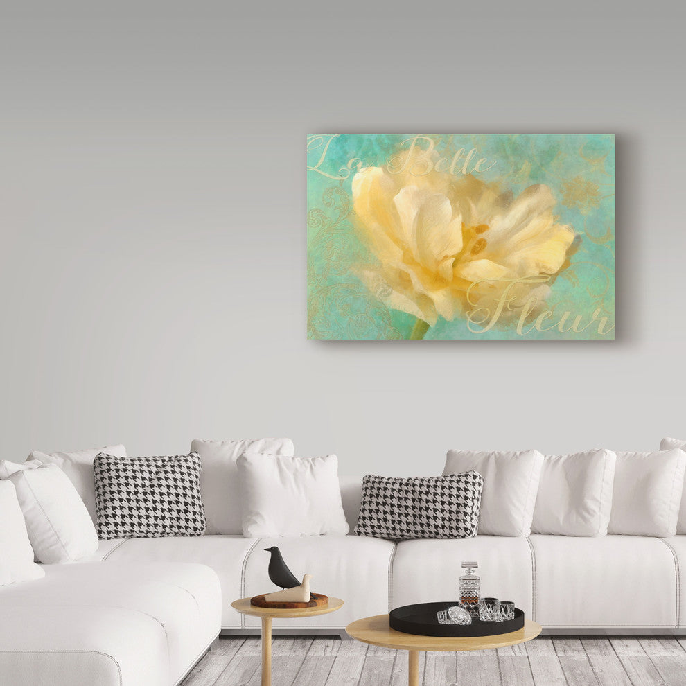 "La Belle Fleur I" by Cora Niele, Canvas Art, 16"x24"