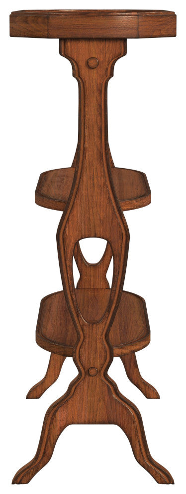 Hadley Accent Table, Medium Brown