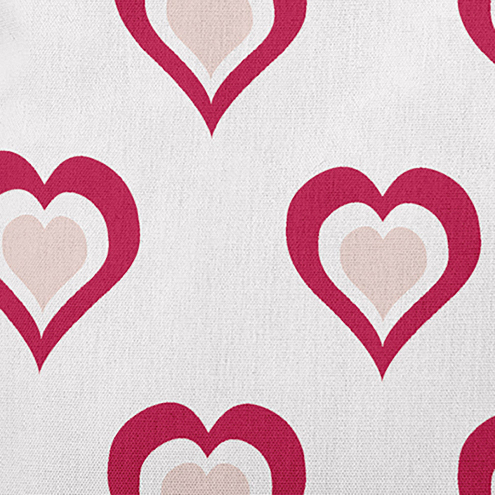 Burnin' Love Decorative Throw Pillow, Bold Pink, 16"x16"