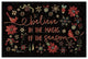 "Holiday Impressions II Black" Digital Paper Print by Daphne Brissonnet, 50"x34"