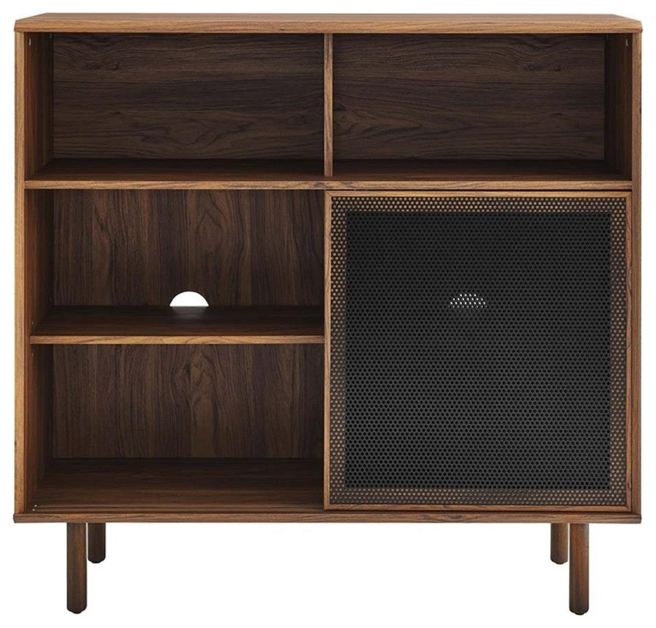 Kurtis 47" Display Cabinet, Walnut