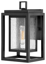 Hinkley Republic Small Wall Mount Lantern, Black