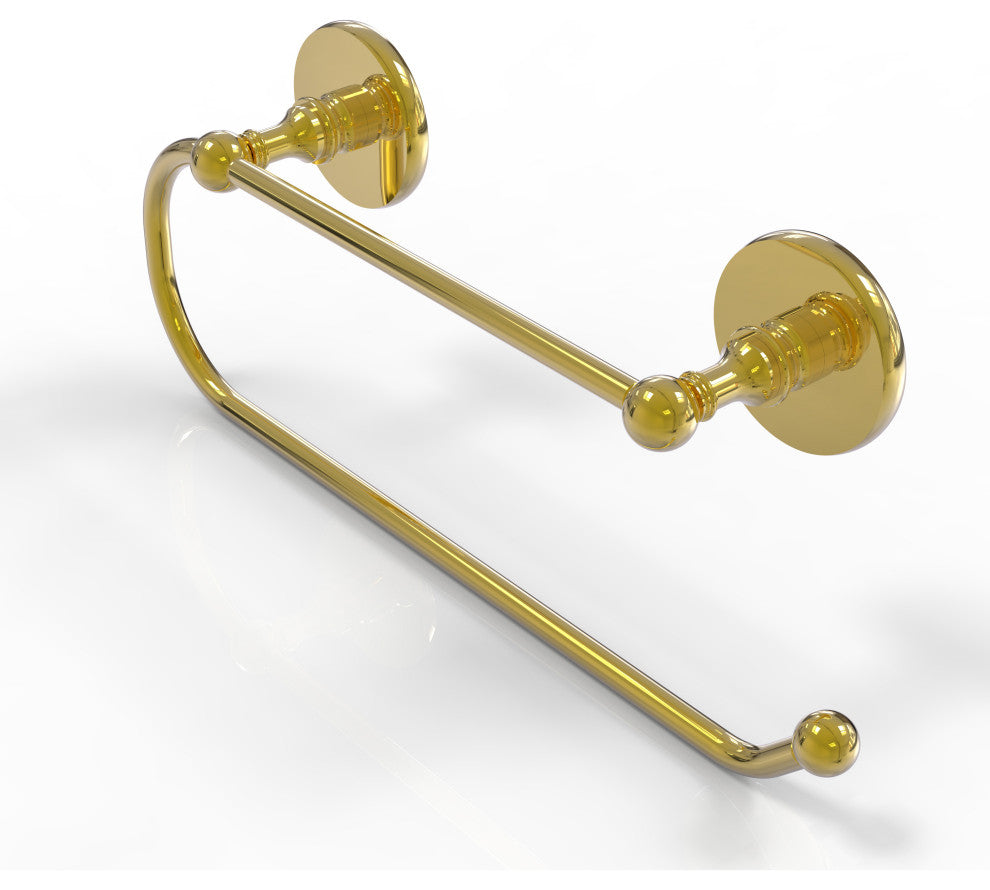Skyline Wall Mounted Paper Towel Holder, Polished Brass