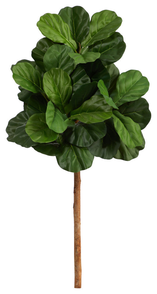 3.5' Fiddle Leaf Artificial Tree, No Pot