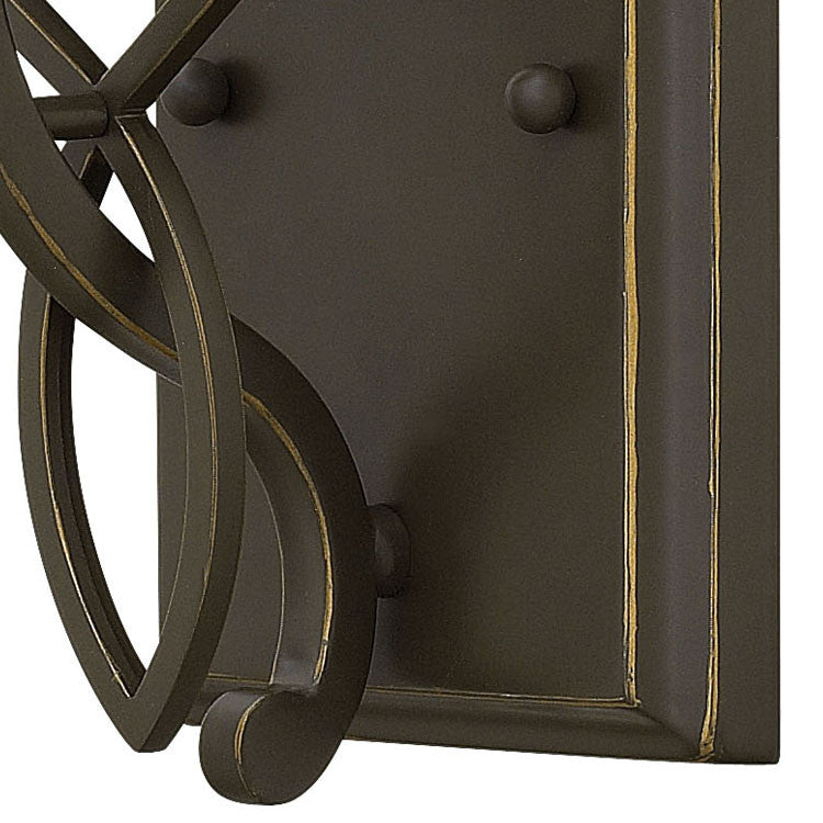 Hinkley Lighting 5000 Brooke 1 Light 12" Tall Bathroom Sconce - Antique Nickel