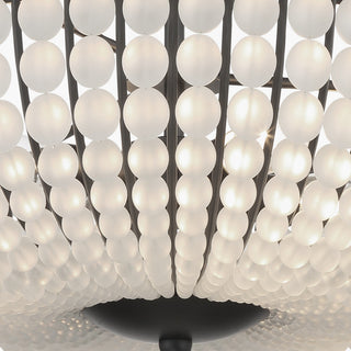 Crystorama Lighting Group BLA-10665 Bella 4 Light 18"W Flush - Antique Gold