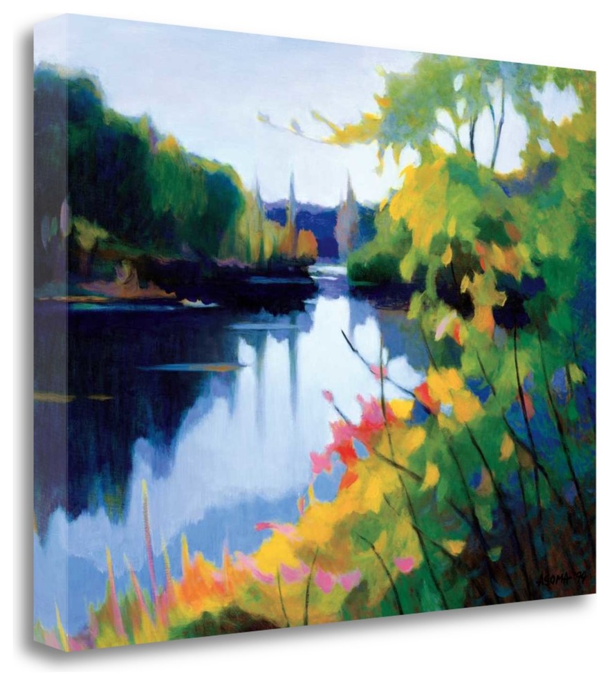 "Morning Light" By Tadashi Asoma, Giclee Print on Gallery Wrap Canvas