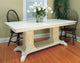 Diamond Valley Pedestal Dining Table, 42"x84"