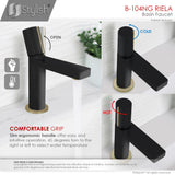 STYLISH Single Handle Modern Bathroom Faucet Basin Sink Faucet