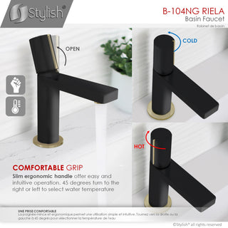 STYLISH Single Handle Modern Bathroom Faucet Basin Sink Faucet