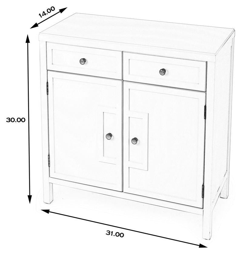 Company Imperial Coffee Accent Cabinet, Dark Brown