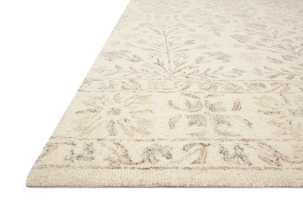 Loloi Norabel Ivory /Neutral 7'-9" x 9'-9" Area Rug