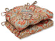 Madrid Reversible Chair Pad, Set of 2, Persian