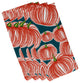 Pumpkins-A-Plenty, Print Napkin, Set of 4, Teal