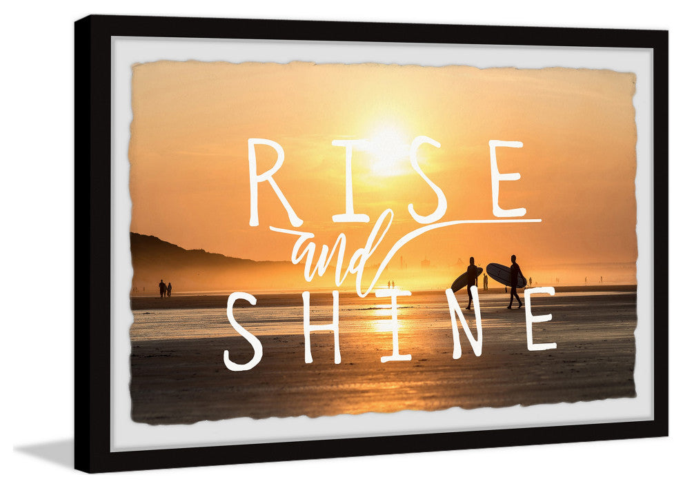 "Rise and Shine XI" Framed Painting Print