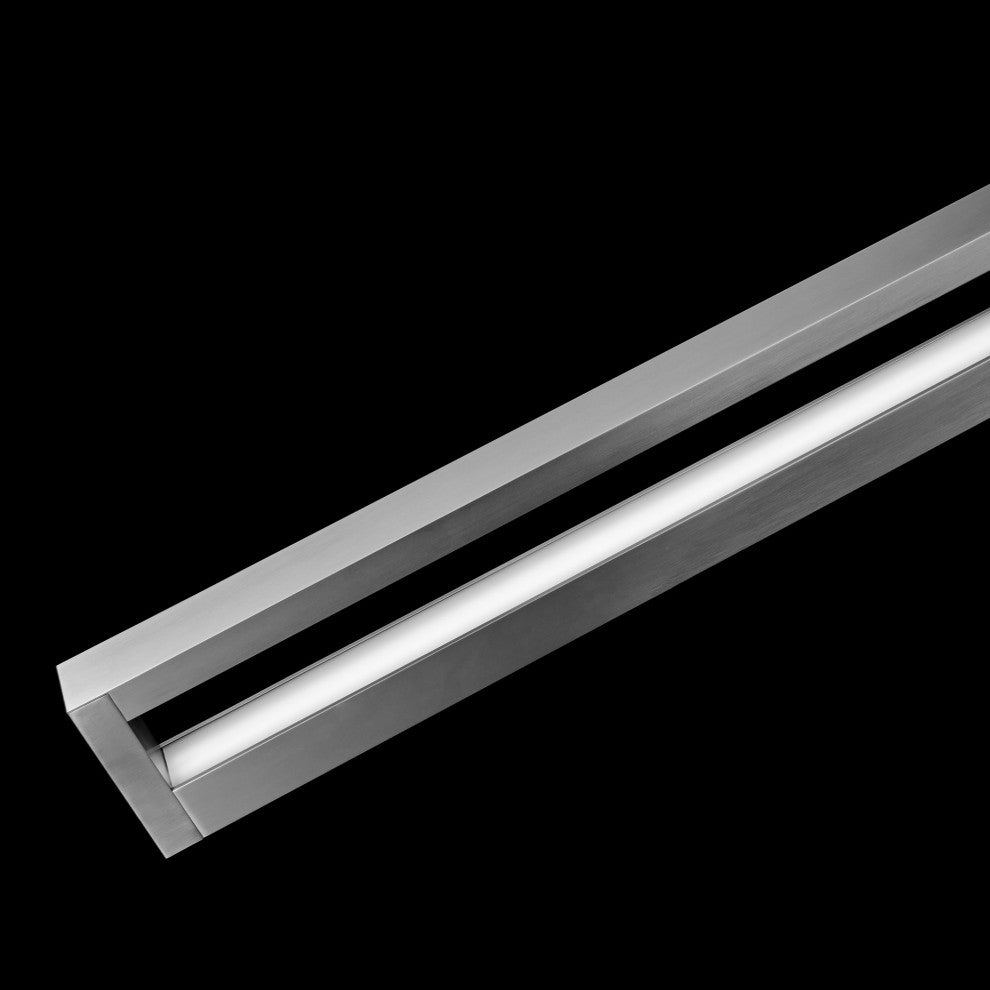Modern Forms WS-52137-35 Open Bar 37"W LED Bath Bar - 3500K - Black