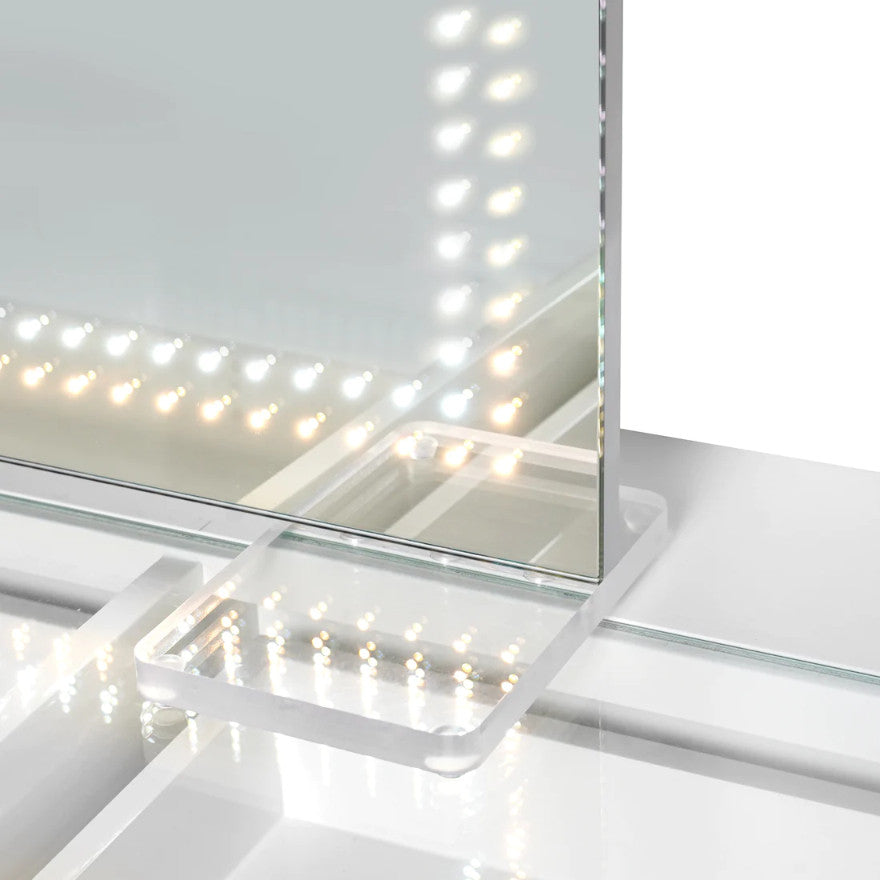 Stage Lite Arch XL Vanity Mirror, Dotted