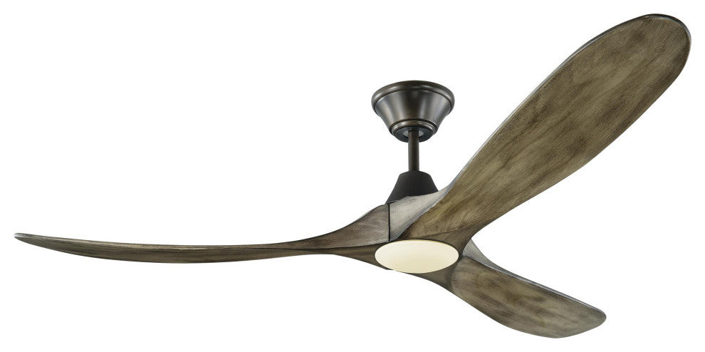 Maverick 60" LED Ceiling Fan Aged Pewter