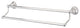 Kingston Brass 18" Dual Towel Bar, Polished Chrome