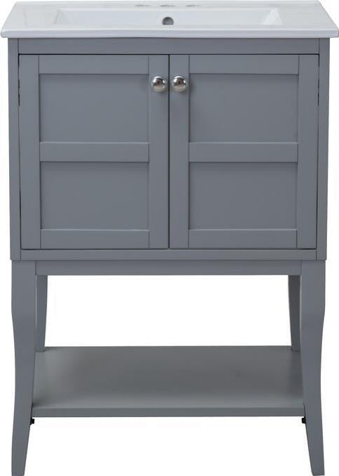 Contemporary Mason 2-Door Vanity Cabinet