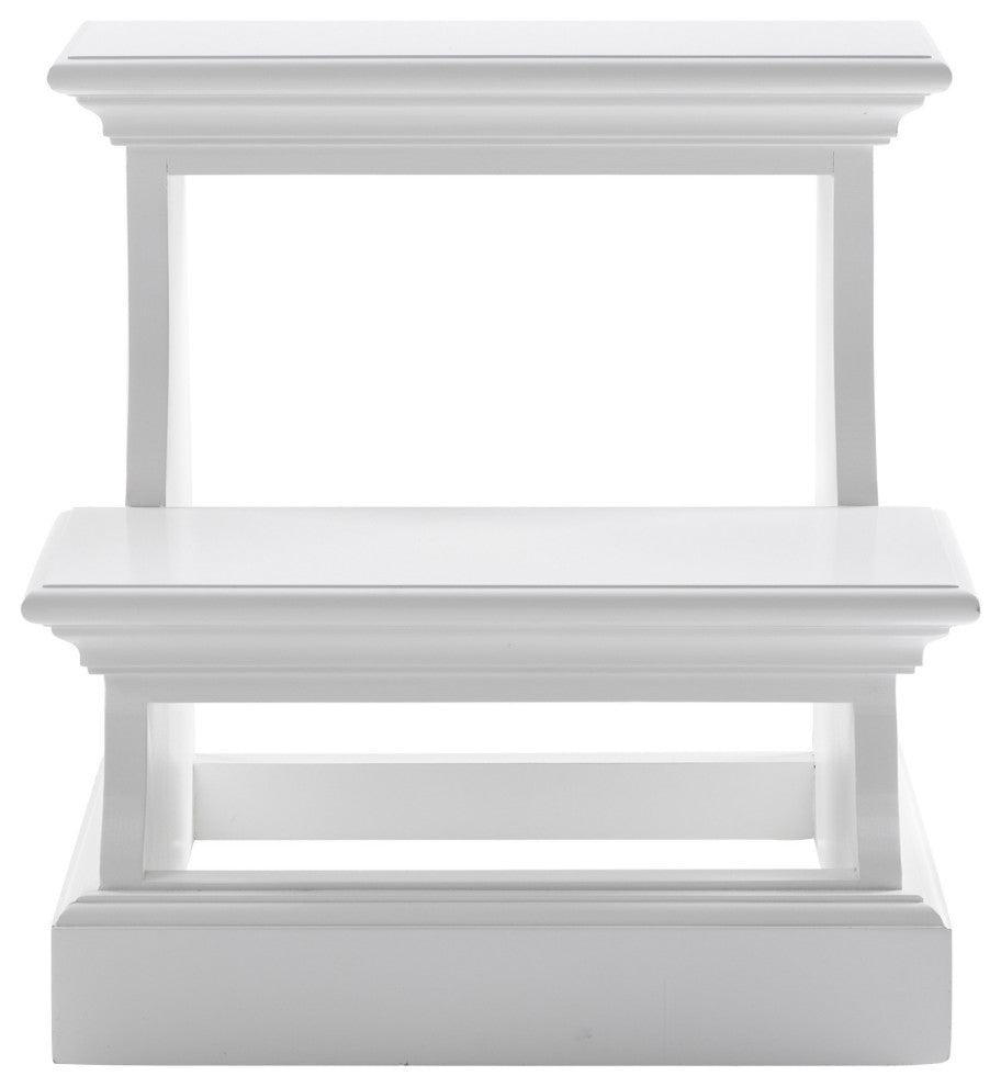 Classic White Bed Step
