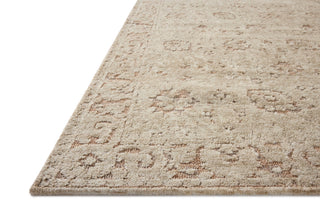 Loloi Percival Natural / Salmon 18" x 18" Sample Rug