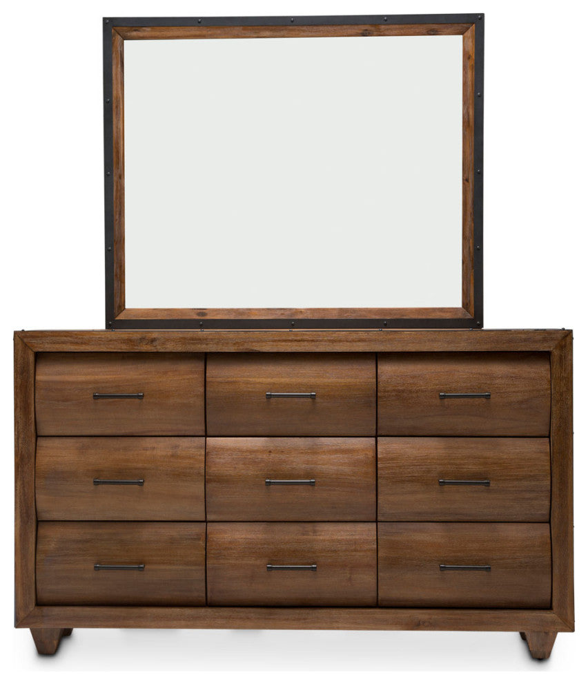 AICO Furniture Brooklyn Walk 6 Piece Bedroom Set